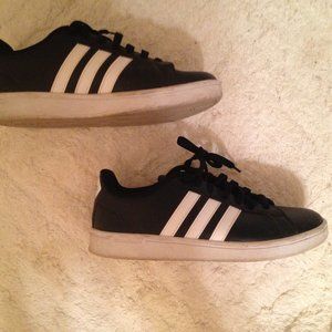 Black ADIDAS sneakers